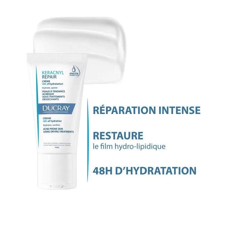 DUCRAY DUCRAY KERACNYL REPAIR CREME 50 ML — vue 5