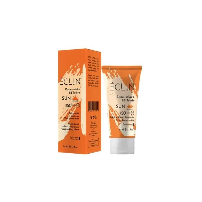 ECLIN  Eclin crème solaire SPF50+ BB teintée 50ml