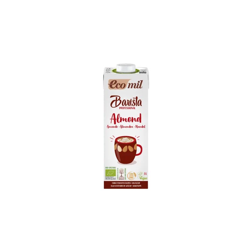 EcoMil ECOMIL BARISTA AMANDE CALCIUM SANS SUCRE 1L