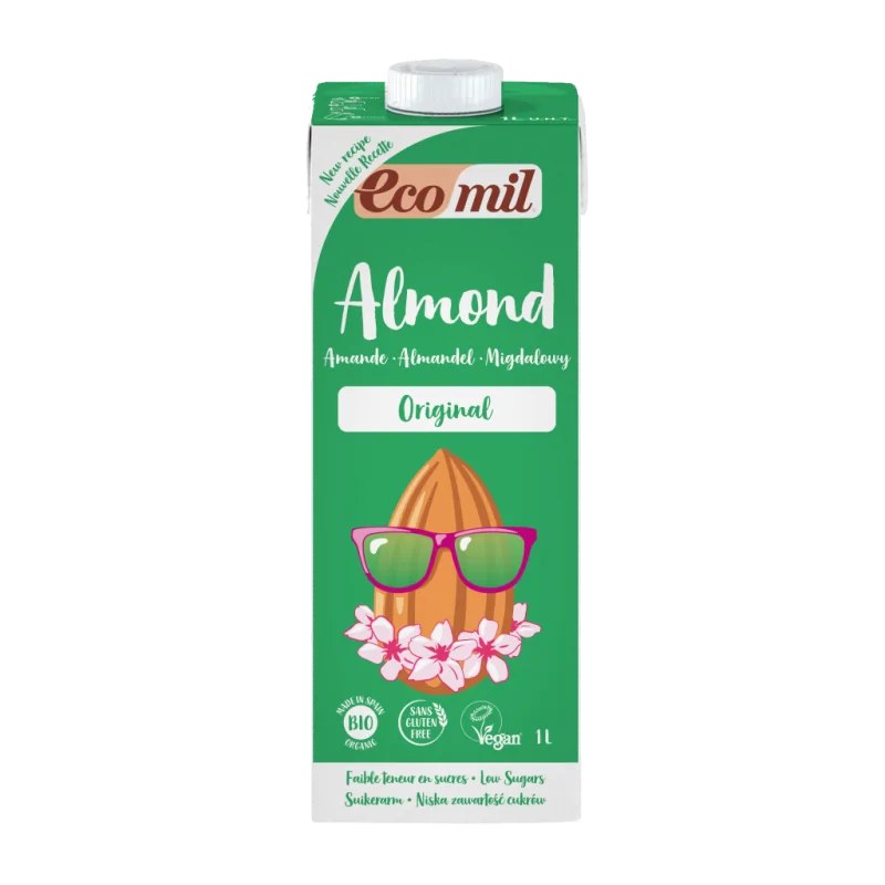 EcoMil Ecomil BOISSON D'AMANDE AGAVE 1 L