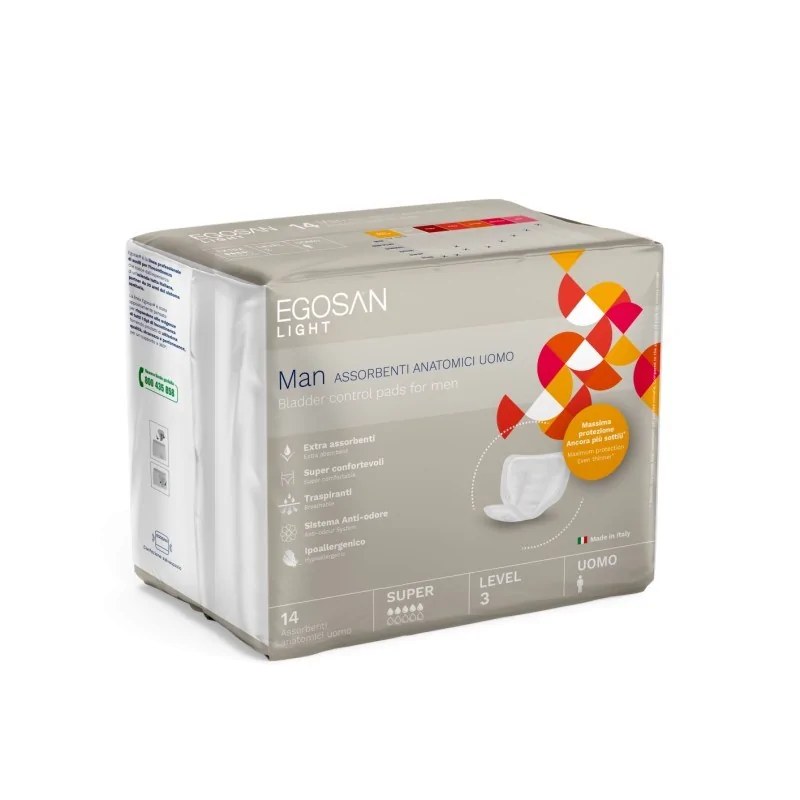 EGOSAN  EGOSAN Man Level 3 Incontinence 14 Couches