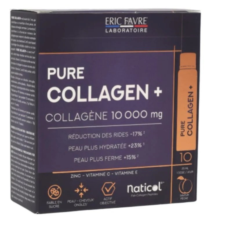 Eric Favre ERIC FAVRE PURE COLLAGENE+ 10000MG /10AMP*25ML