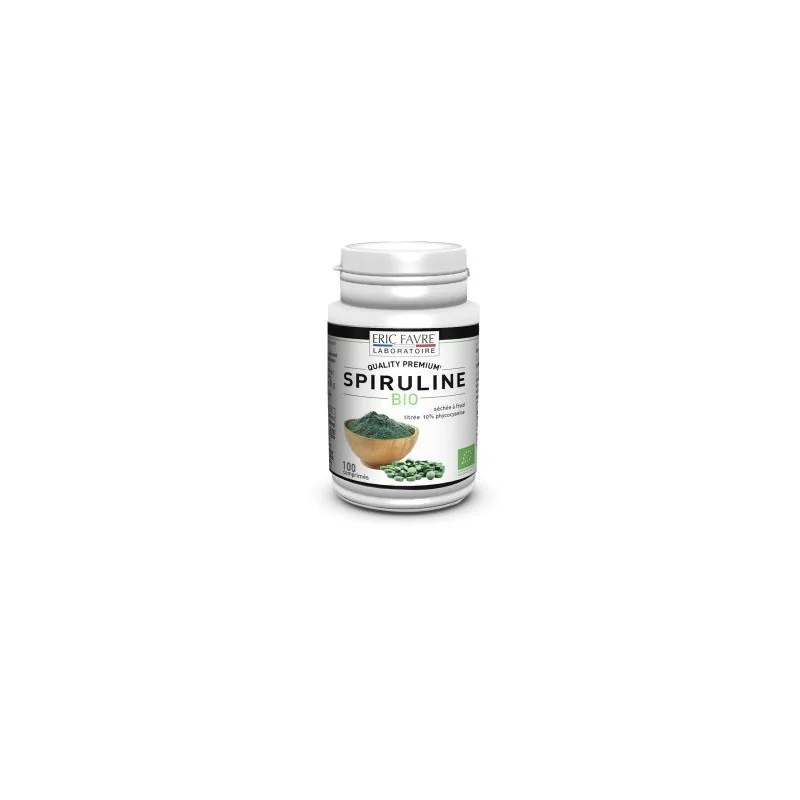 Eric Favre Eric Favre spiruline bio 100 Comprimes