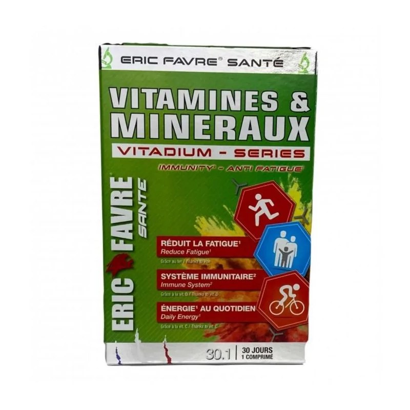Eric Favre Eric Favre Vitamine & Mineraux 30cps