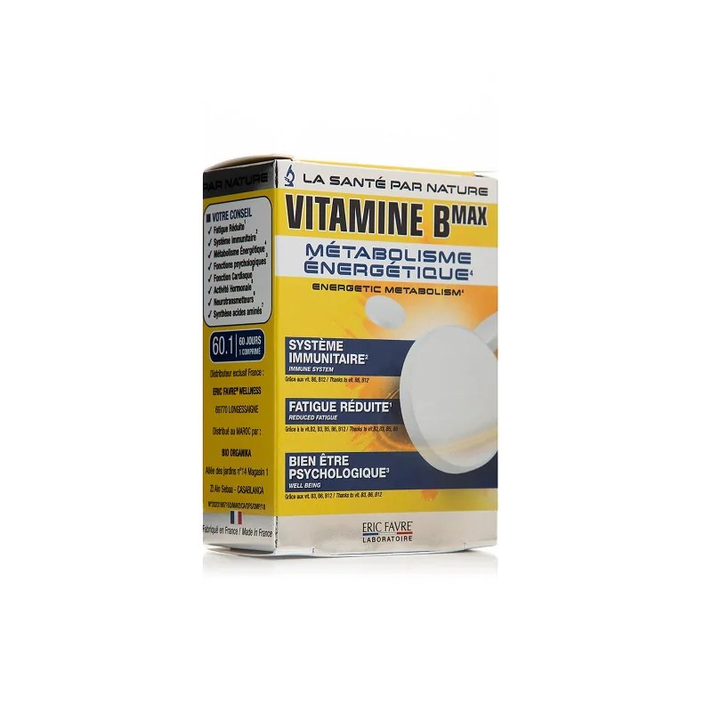 Eric Favre ERIC FAVRE VITAMINE B MAX 60 COMPRIMÉS