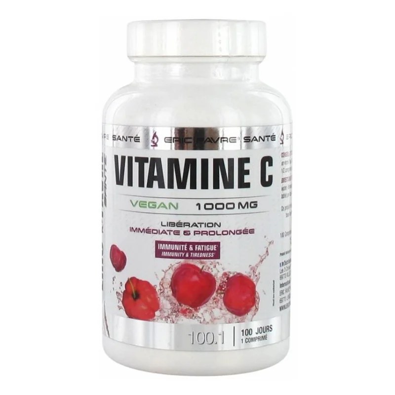 Eric Favre Eric Favre Vitamine C Vegan 1000mg 100 Comprimes