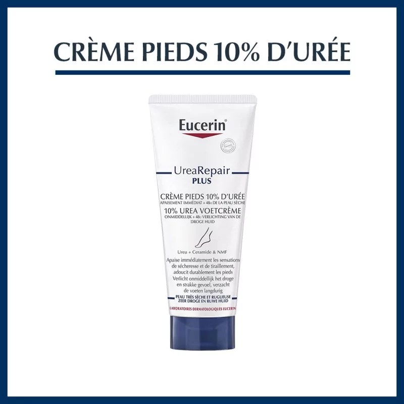 EUCERIN EUCERIN Crème Pieds Réparatrice, 10% Urée 100ml
