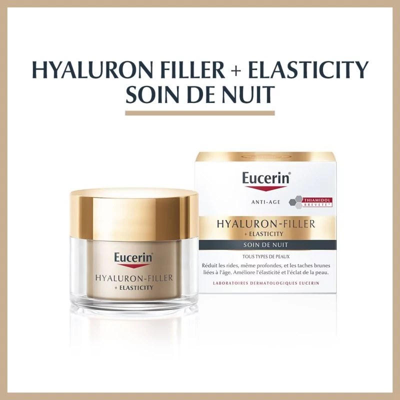 EUCERIN EUCERIN HYALURON-FILLER +ELASTICITY SOIN DE NUIT 50ML