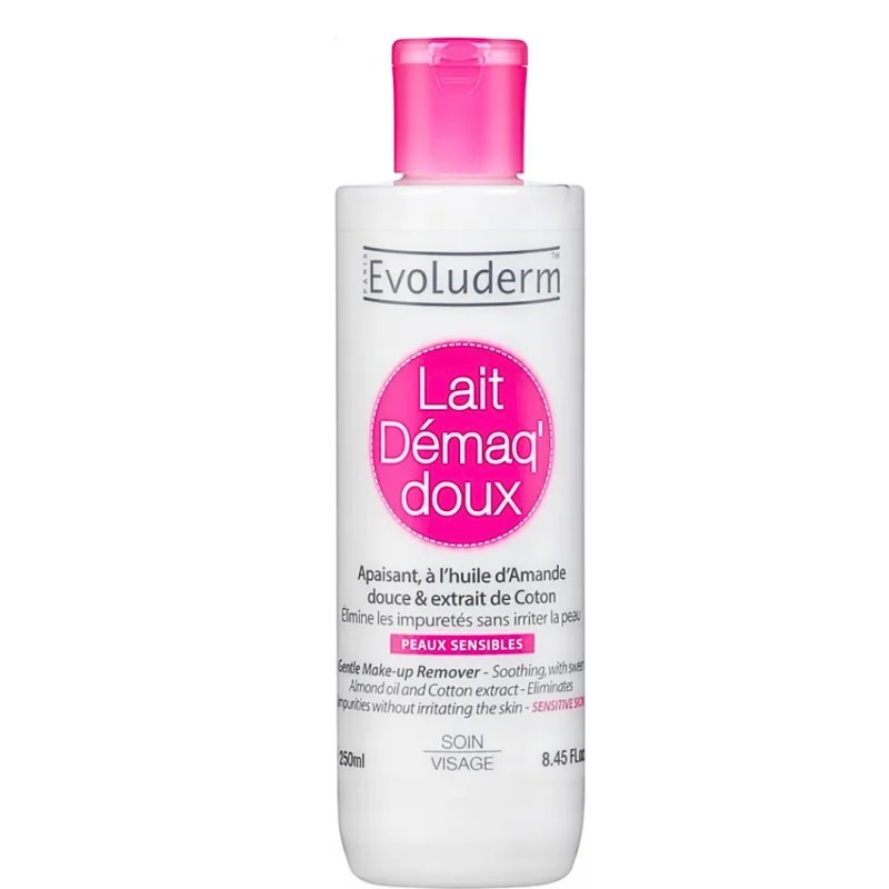 EVOLUDERM Evoluderm Lait Demaquillant Doux 250ml