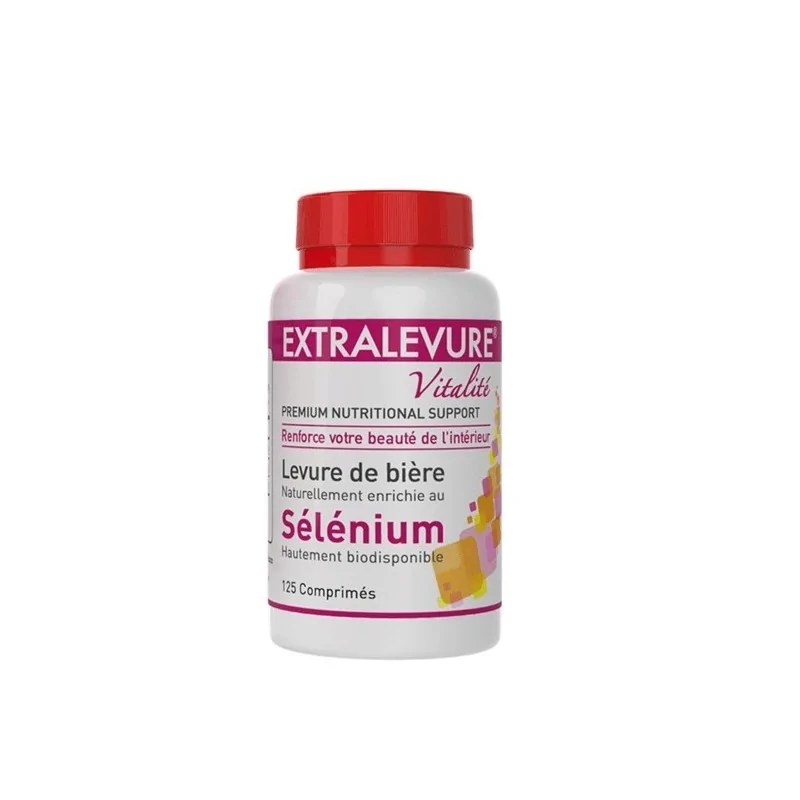 EXTRALEVURE  Extralevure Vitalite Selenium 125 Comprimès