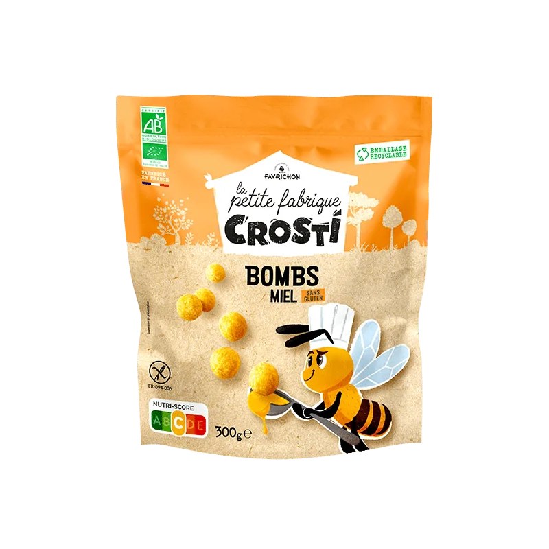 FAVRICHON FAVRICHON CROSTI BOMBS MIEL SG 300G