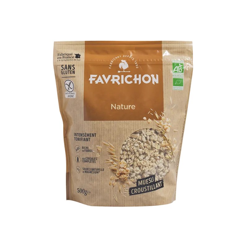 FAVRICHON FAVRICHON MUESLI CROUSTILLANT NATURE SG 500G