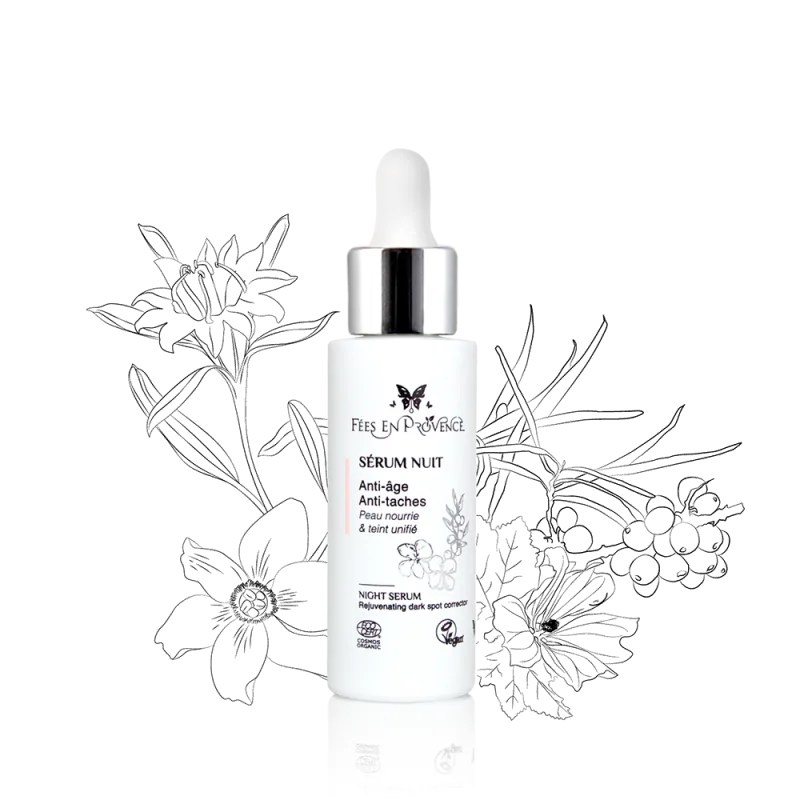 FEES EN PROVENCE FEES EN PROVENCE SERUM NUIT ANTI-AGE/ANTI-TACHES 30ML