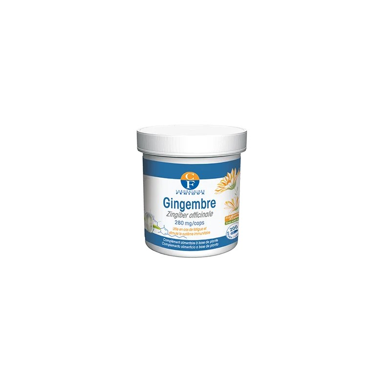FENIOUX FENIOUX GINGEMBRE PILLULIER 200 GÉLULES