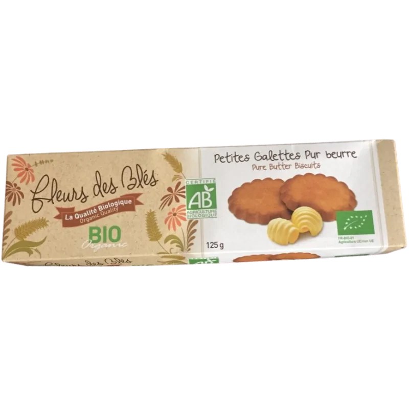 FLEURS DES BLES FLEURS DES BLES GALETTES PUR BEURRE 125G
