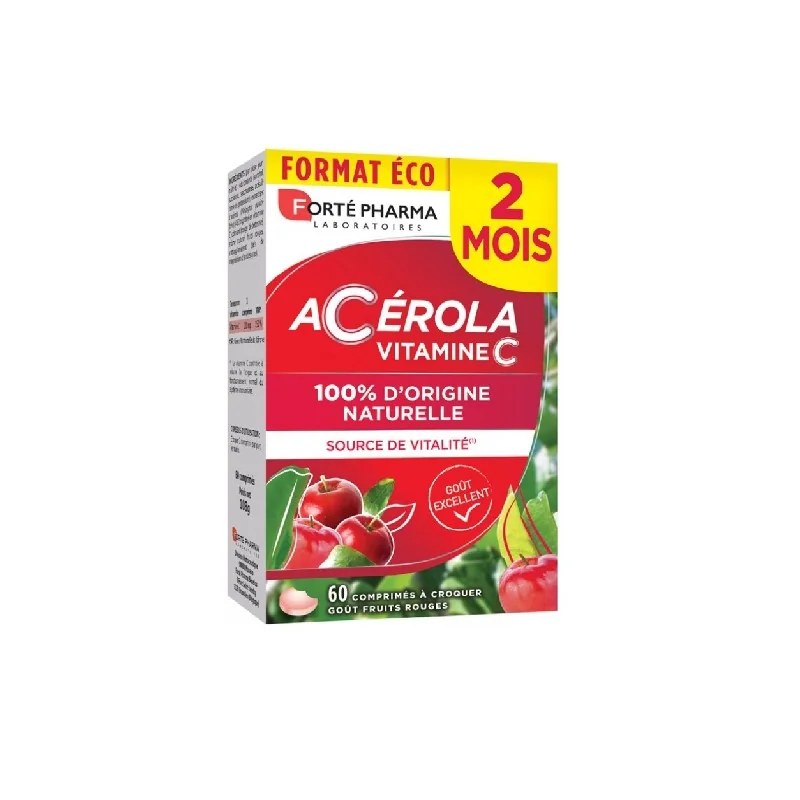FORTE PHARMA FORTE PHARMA ACEROLA 60 COMPRIMES