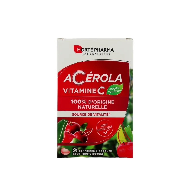 FORTE PHARMA Forte Pharma Acerola vitamine C A CROQUER  36 Comprimes