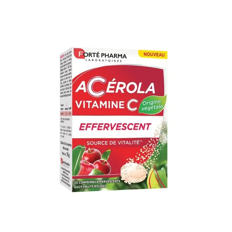 FORTE PHARMA FORTE PHARMA Acérola Vitamine C, B20 Effervescents