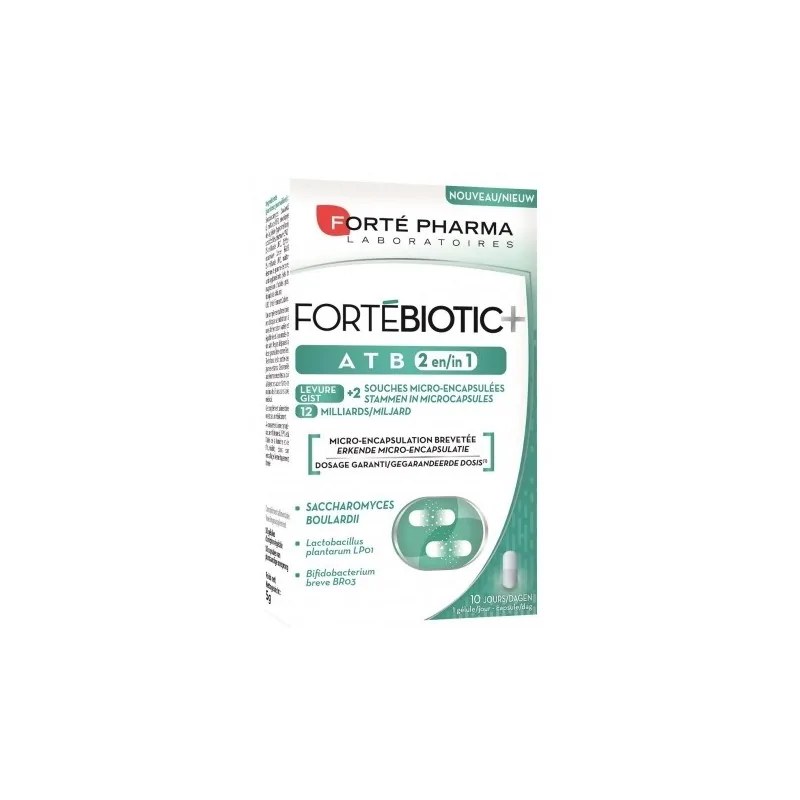 FORTE PHARMA Forté Pharma FortéBiotic+ ATB - 10 gélules