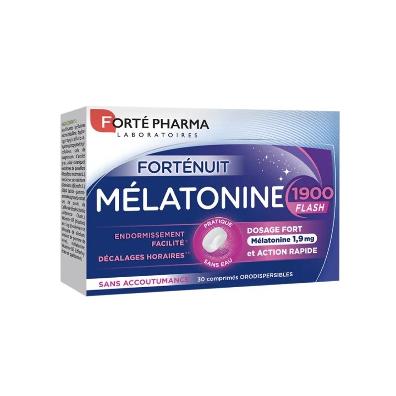 FORTE PHARMA Forte Pharma Melatonine 1900 Flash 30 Comprimes