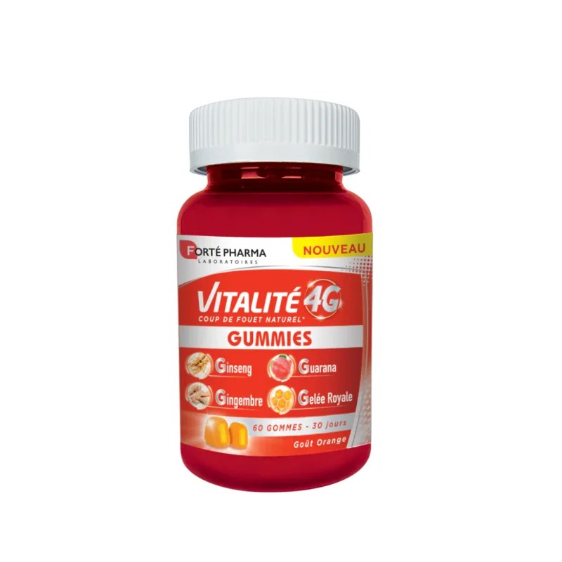 FORTE PHARMA FORTE PHARMA VITALITE 4G GUMMIES GOUT ORANGE 60 GOMMES