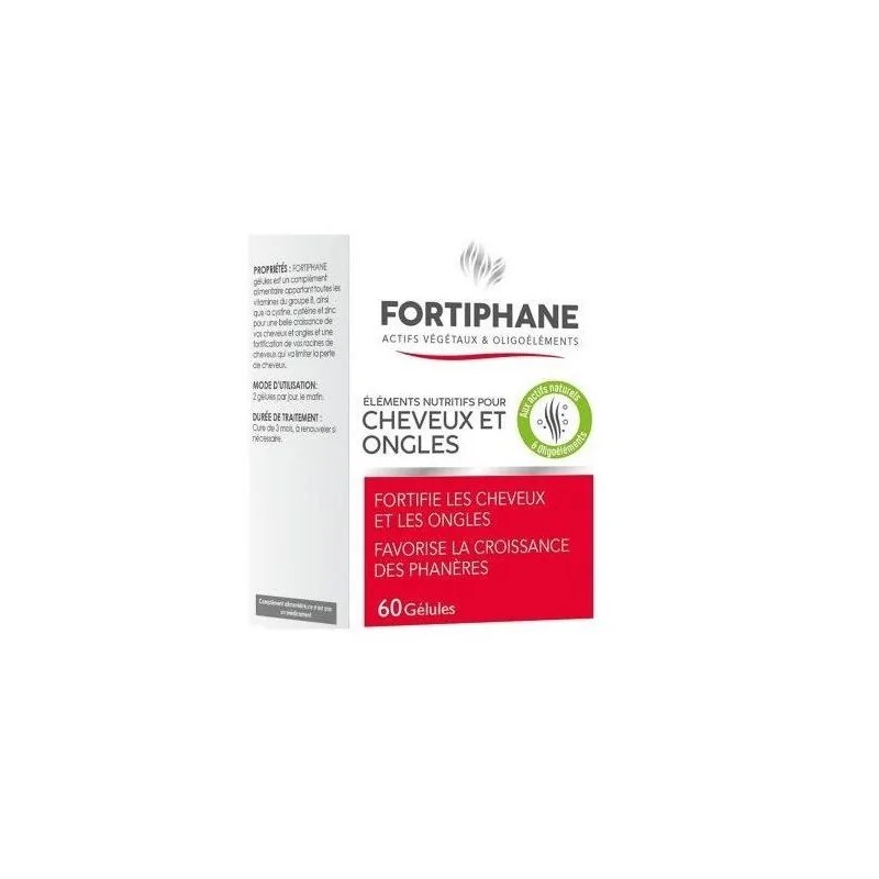 FORTIPHANE  FORTIPHANE 60 GÉLULES CHEVEUX FRAGILES & ONGLES CASSANTS