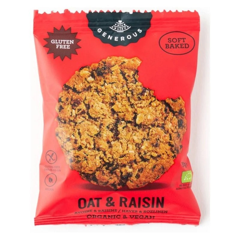 GENEROUS GENEROUS BISCUITS PETIT DEJ RAISIN AVOINE SG 30G