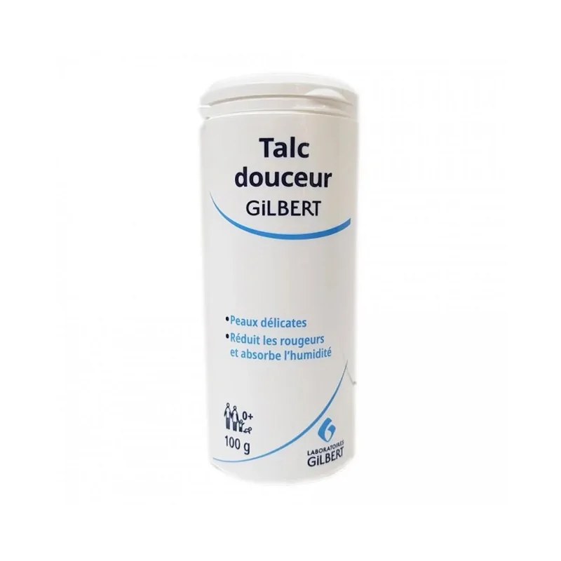 GILBERT GILBERT TALC DOUCEUR FLACON POUDREUR 100G