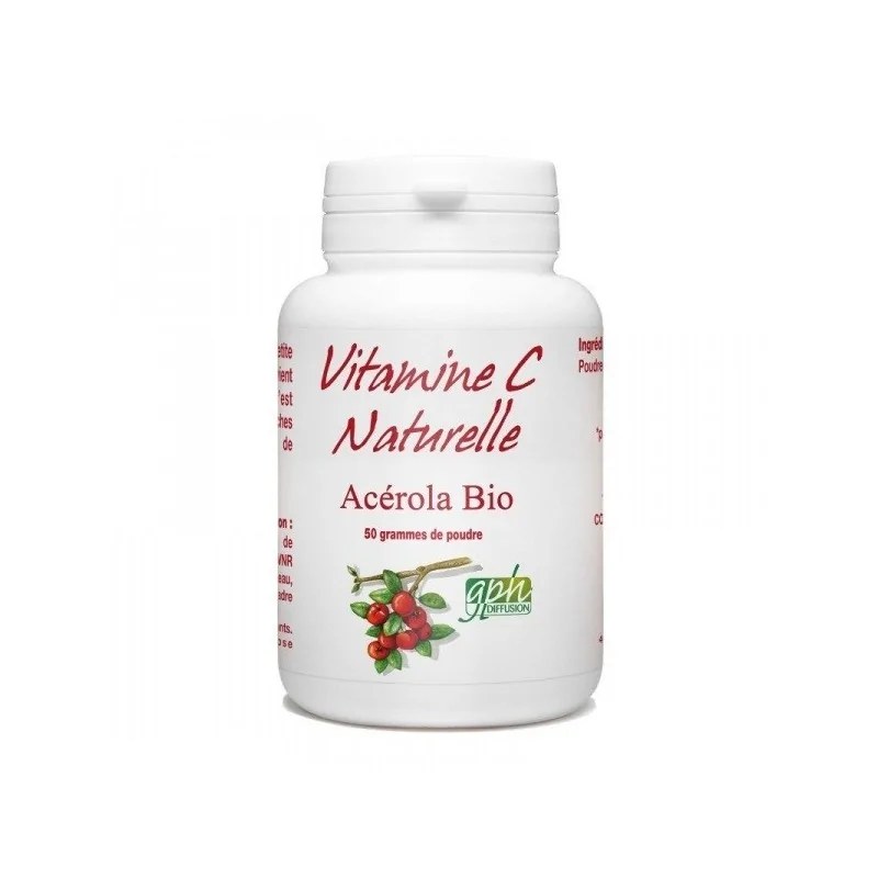 GPH DIFFUSION  GPH DIFFUSION ACEROLA BIO(vitamine C nature) 1000 MG - 30 COMPRIMÉS