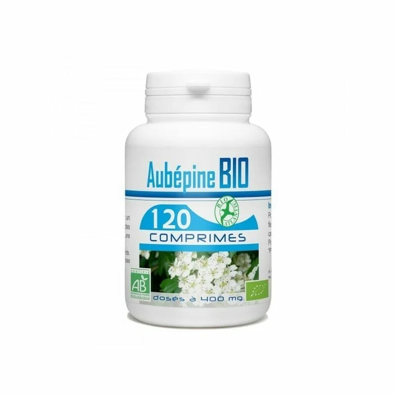 GPH DIFFUSION  GPH DIFFUSION AUBEPINE BIO  120 comprimés