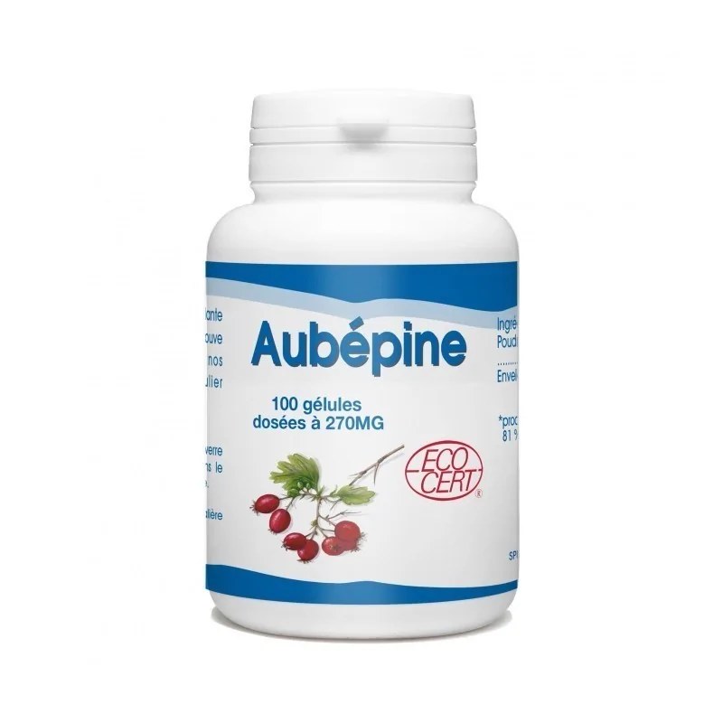 GPH DIFFUSION  GPH DIFFUSION AUBÉPINE BIO - 270 MG - 100 GÉLULES
