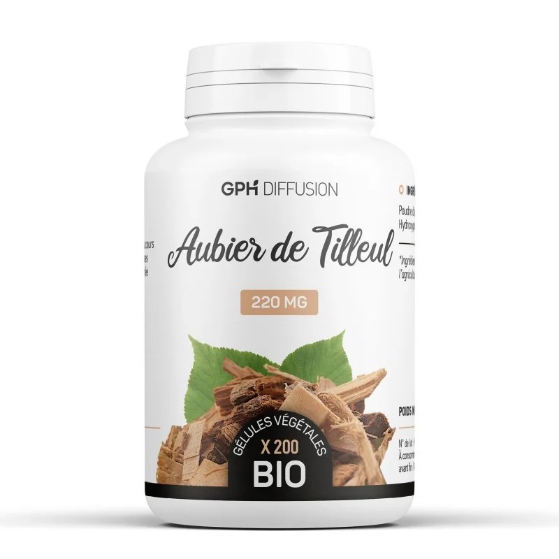 GPH DIFFUSION  GPH DIFFUSION AUBIER DE TILLEUL Bio  200 gelules