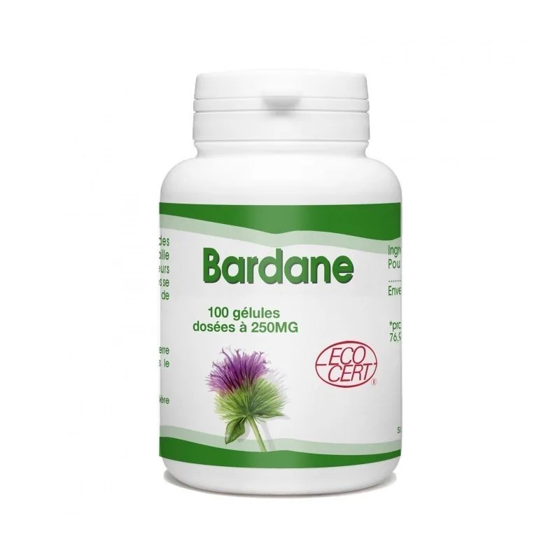 GPH DIFFUSION  GPH DIFFUSION BARDANE BIO - 250 MG - 100 GÉLULES