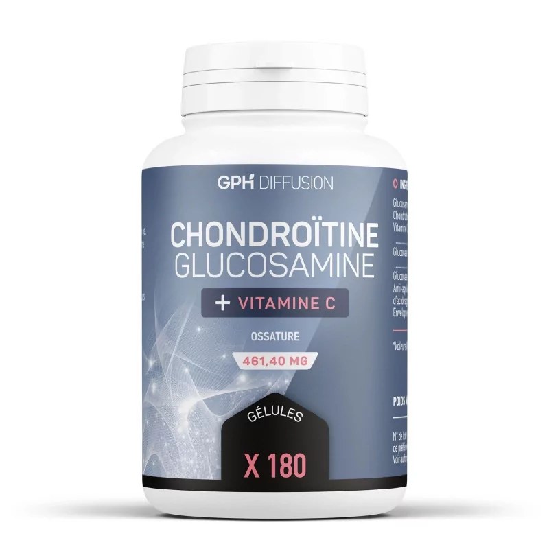 GPH DIFFUSION  Gph Diffusion Chondroitine Glucosamine 180 Gélules