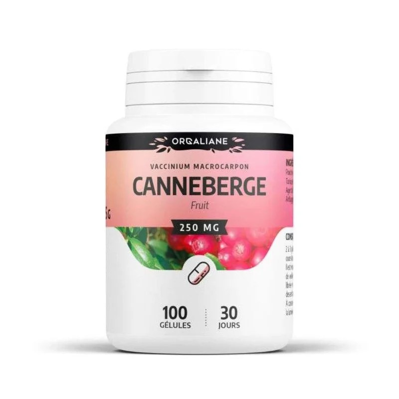 GPH DIFFUSION  GPH ORGALIANE CANNEBERGE 250MG 100 GELULES