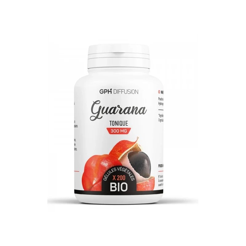 GPH DIFFUSION  GPH DIFFUSION GUARANA Bio 200 gélules