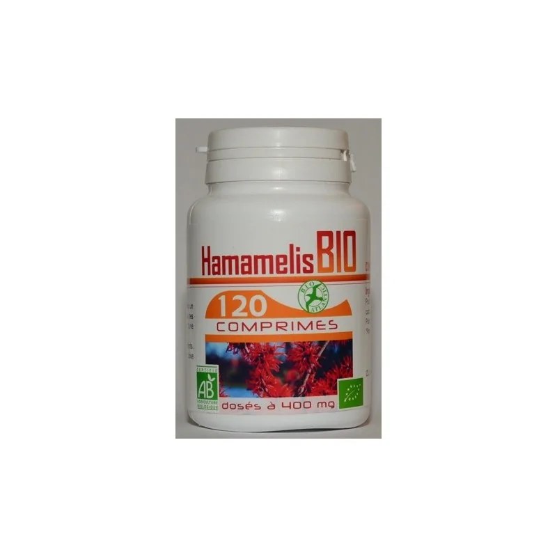 GPH DIFFUSION  GPH DIFFUSION  HAMAMELIS BIO 120 comprimés