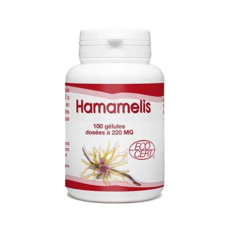 GPH DIFFUSION  GPH DIFFUSION HAMAMÉLIS BIO - 220 MG - 100 GÉLULES