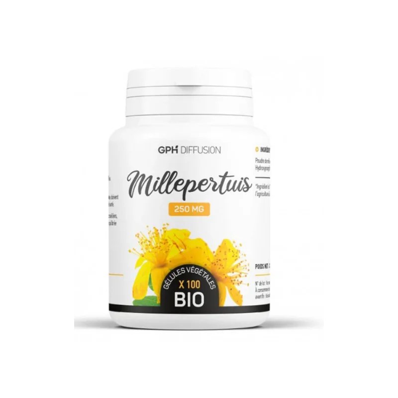 GPH DIFFUSION  GPH Diffusion Millepertuis 250 mg 100 Gélules
