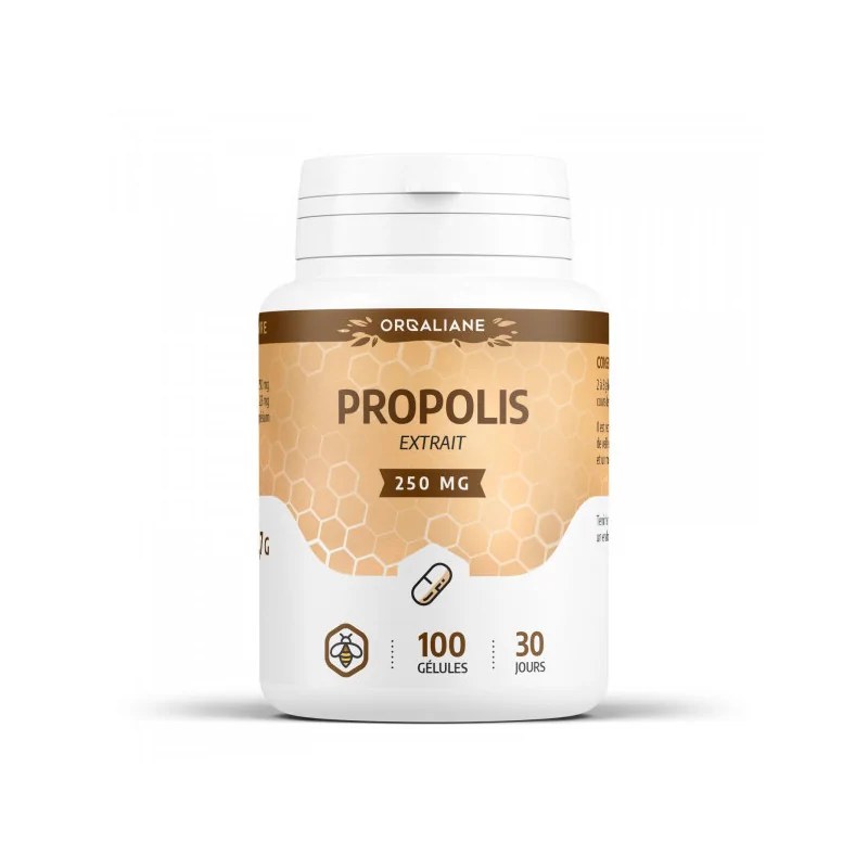 GPH DIFFUSION  GPH DIFFUSION PROPOLIS - 100 GÉLULES À 250 MG