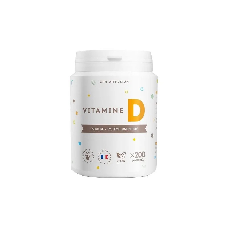 GPH DIFFUSION  GPH DIFFUSION VITAMINE D 60 COMPRIMES