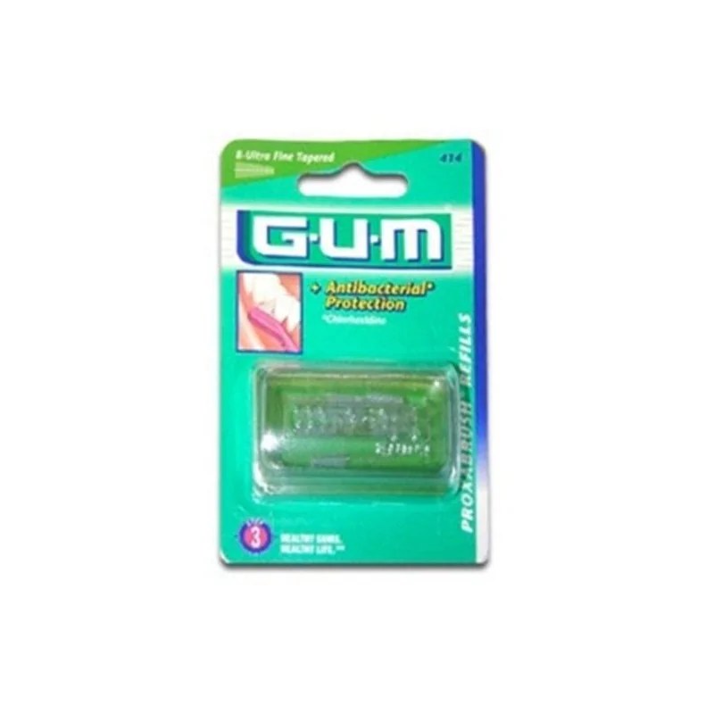 GUM SUNSTAR GUM RECHARGE 8 BROSSETTES 1,1mm