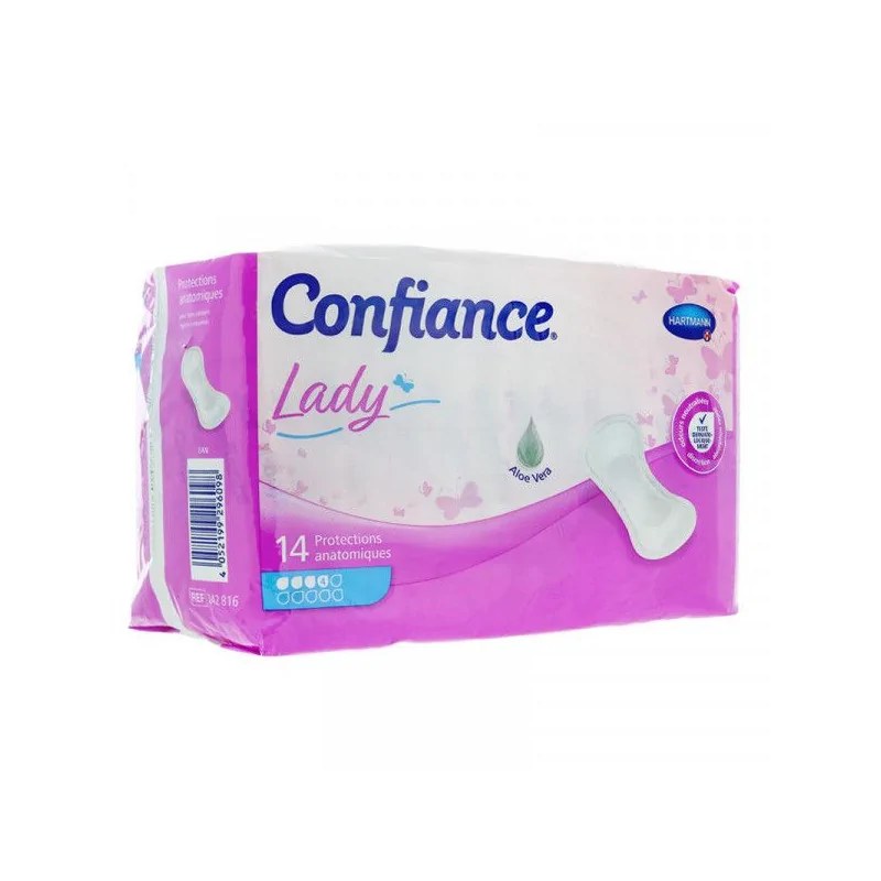 HARTMANN  HARTMANN CONFIANCE LADY ABSORPTION 4 PROTECTION ANATOMIQUE X14U 242816