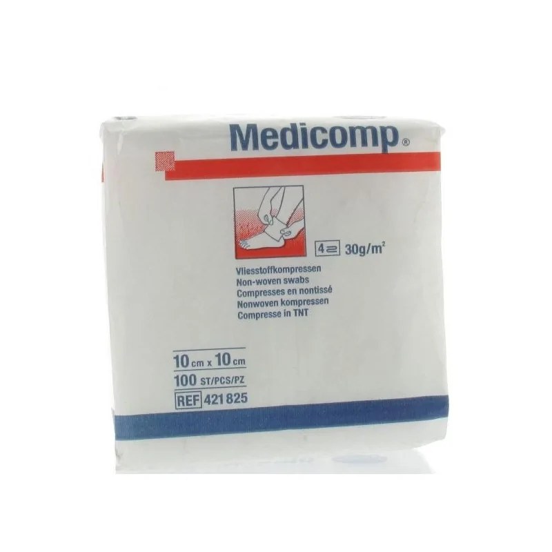 HARTMANN  Hartmann Medicompresses 10*10cm 100/Boite