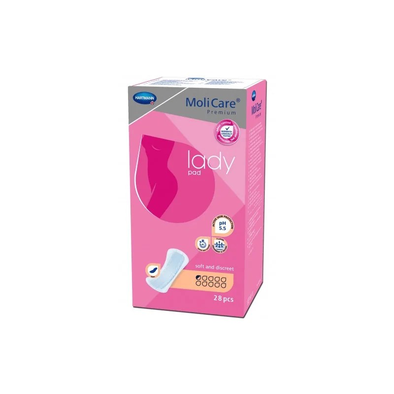 HARTMANN  HARTMANN MOLICARE LADY PAD 0.5 G 28U