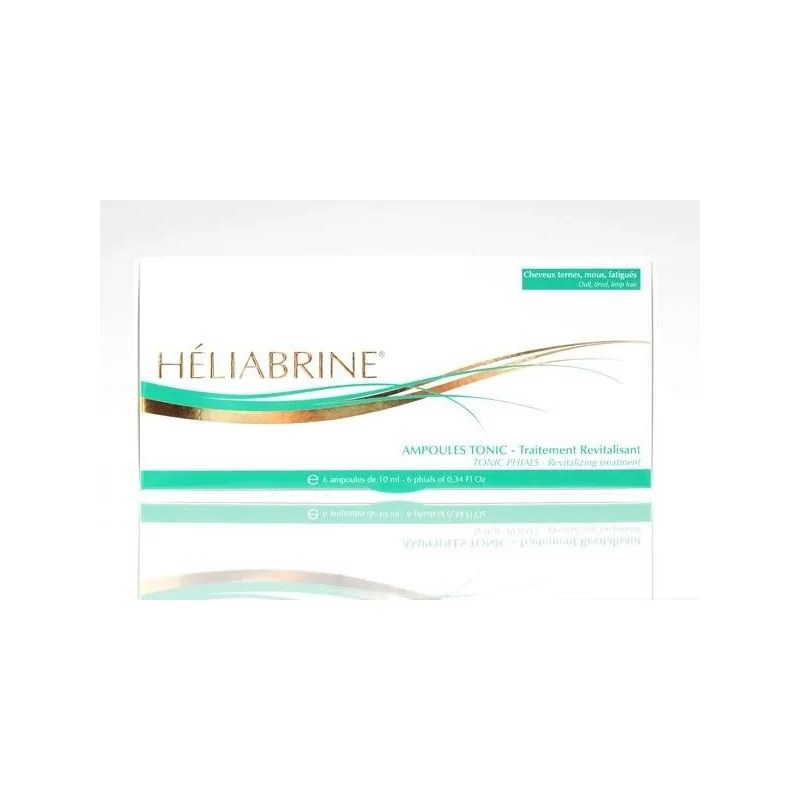 HELIABRINE Héliabrine Ampoules Cheveux Tonic- Traitement Revitalisant Cheveux Ternes Mous 6x 10ml