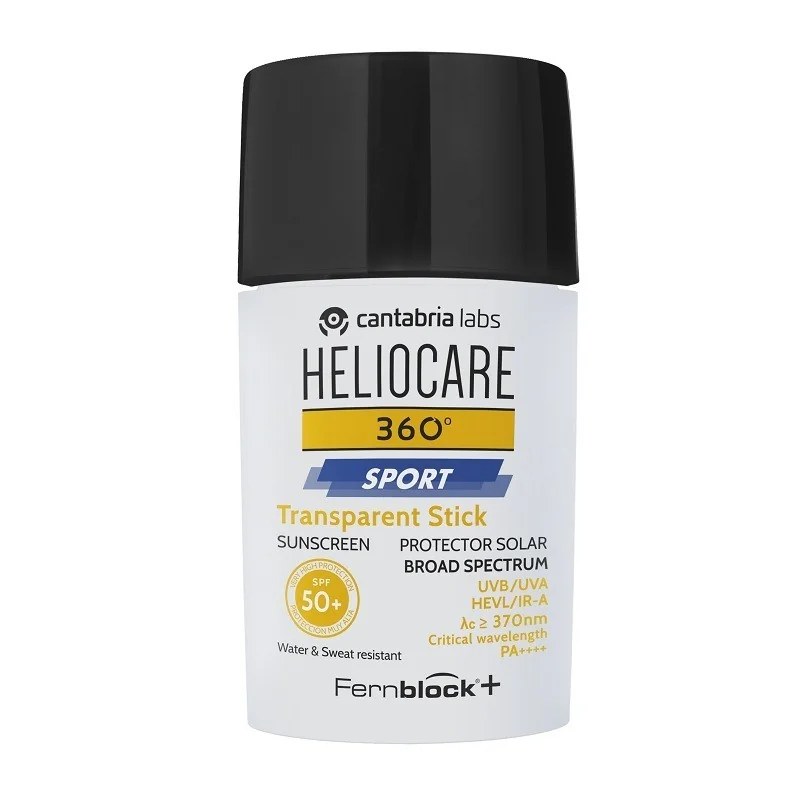 HELIOCARE Heliocare 360° Sport Stick Solaire Transparent Spf50 – 25g