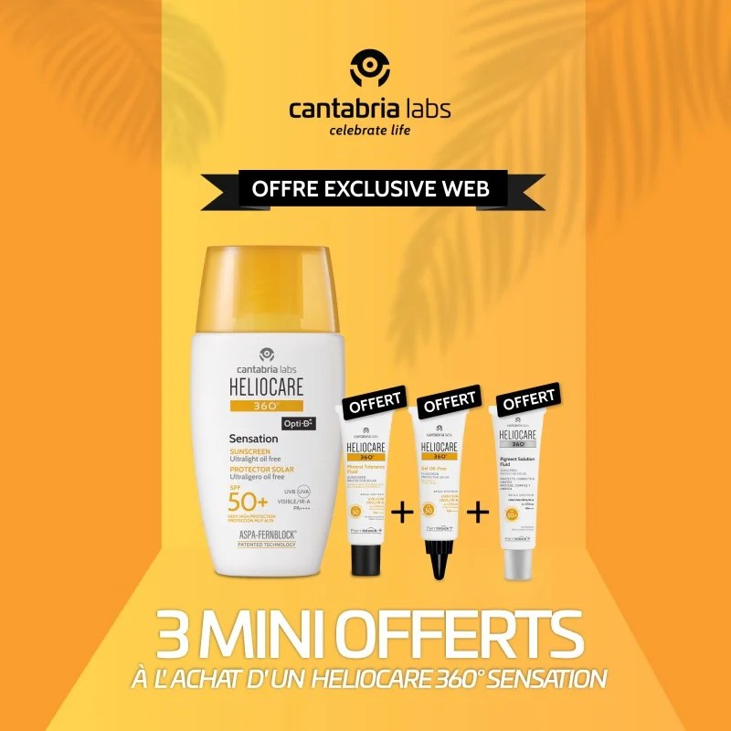 HELIOCARE HELIOCARE 360º SENSATION ACHETE + 3 MINI OFFERTS