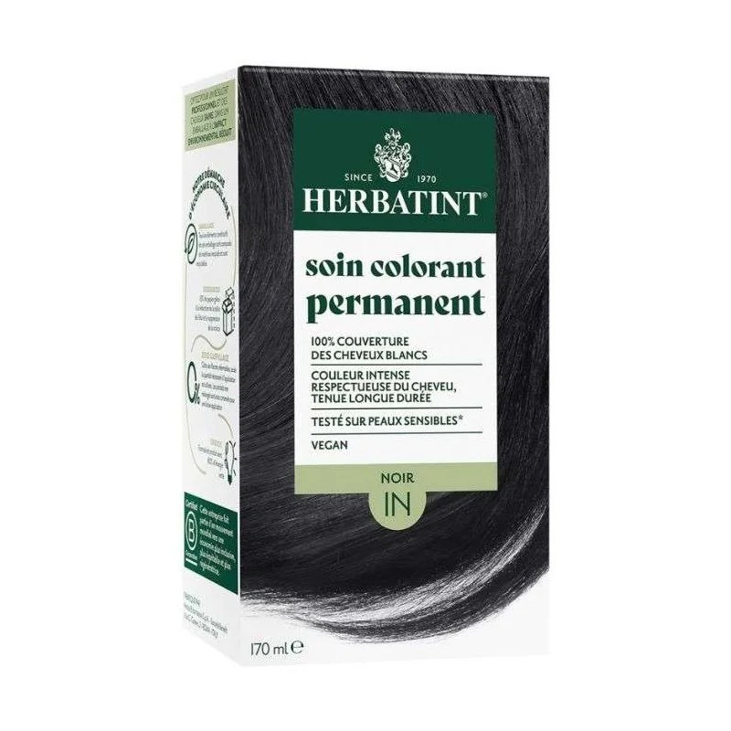 Herbatint HERBATINT SOIN COLORANT PERMANENT 1N NOIRE