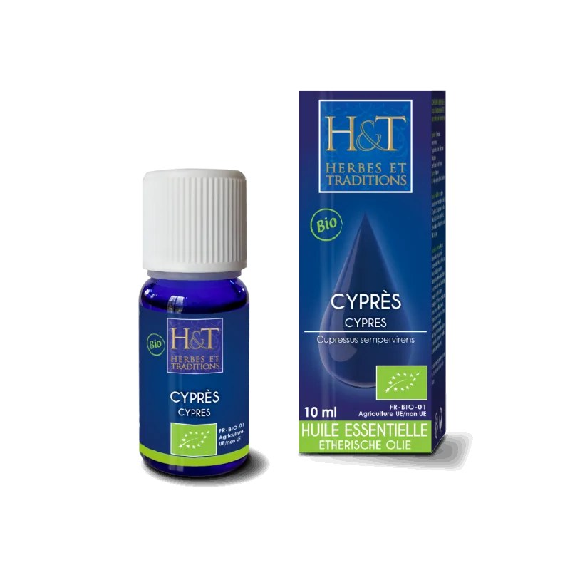 Herbes et traditions HERBES ET TRADITIONS  HUILE ESSENTIELLE - CYPRES BIO 10ML